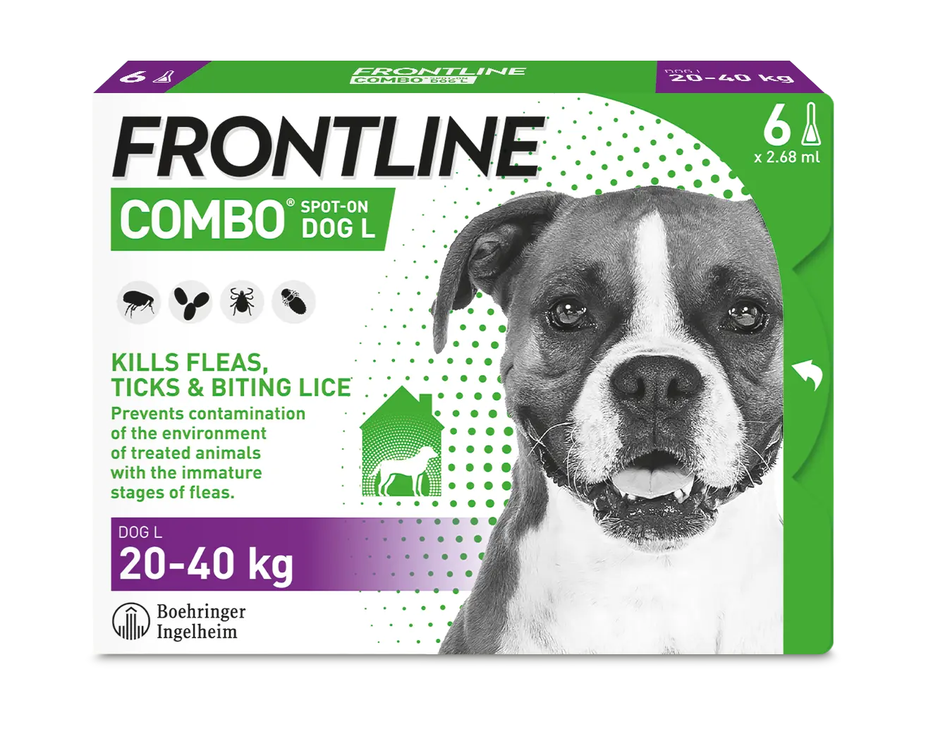 Frontline combo for large DOG