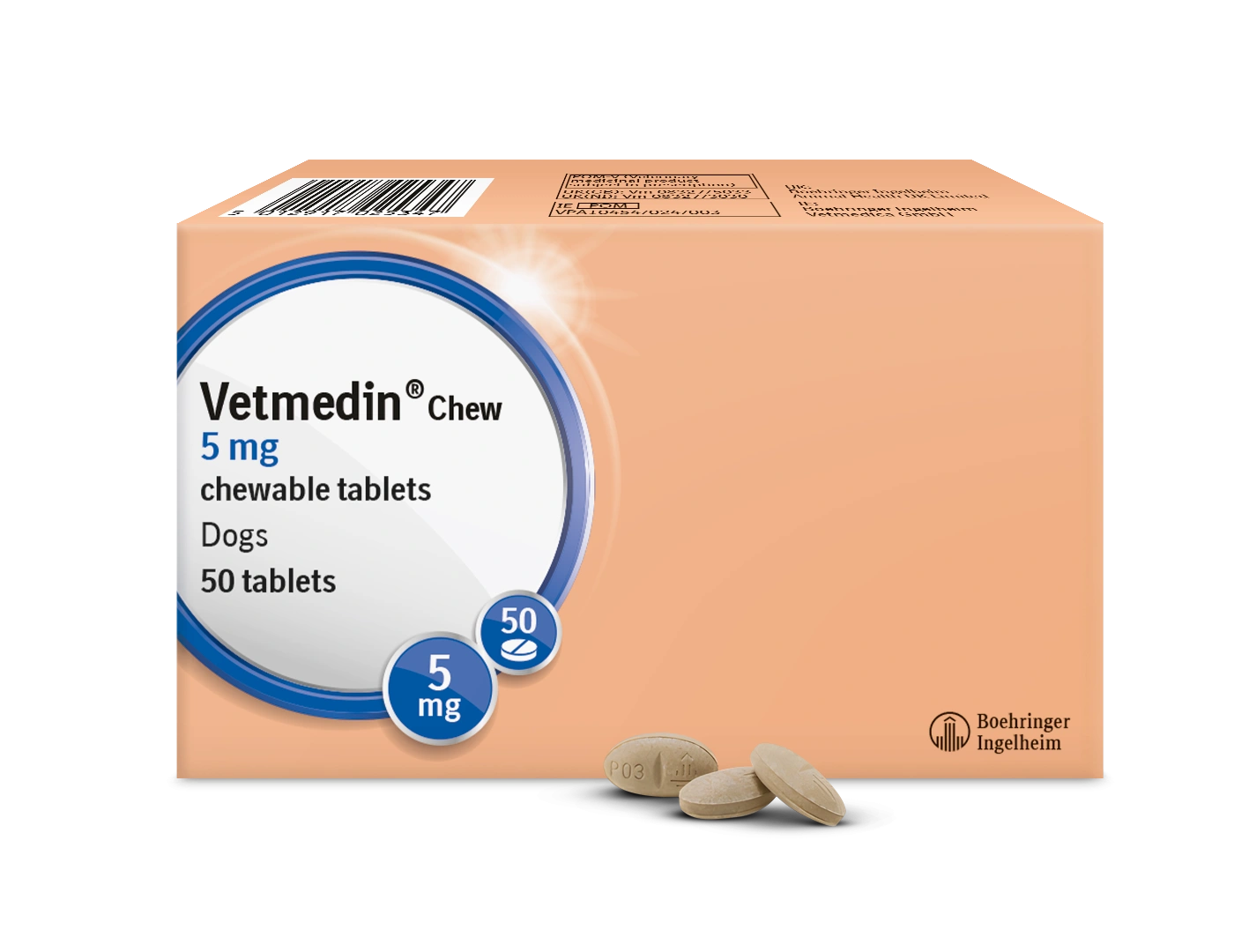 Vetmedin® chewable tablets for dog